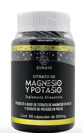 Potasio y magnesio cápsulas