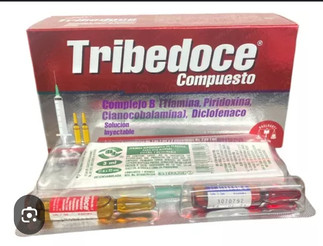 Tribedoce complejo B. 3 unidades Ramirez Health and Beauty Tribedoce complejo B. 3 unidades Ramirez Health and Beauty