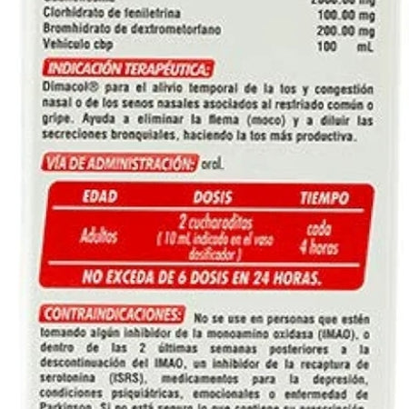 Dimacol adulto jarabe