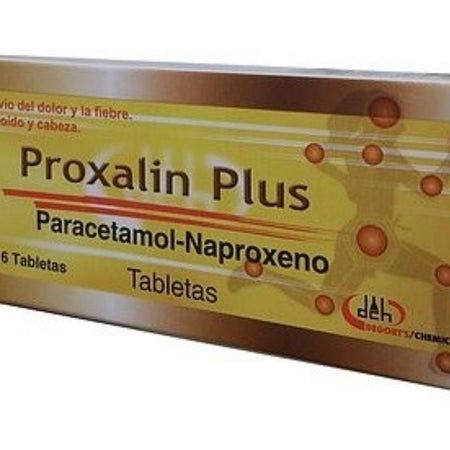 Proxalin 16 pastillas, dolor, fiebre inflamacion