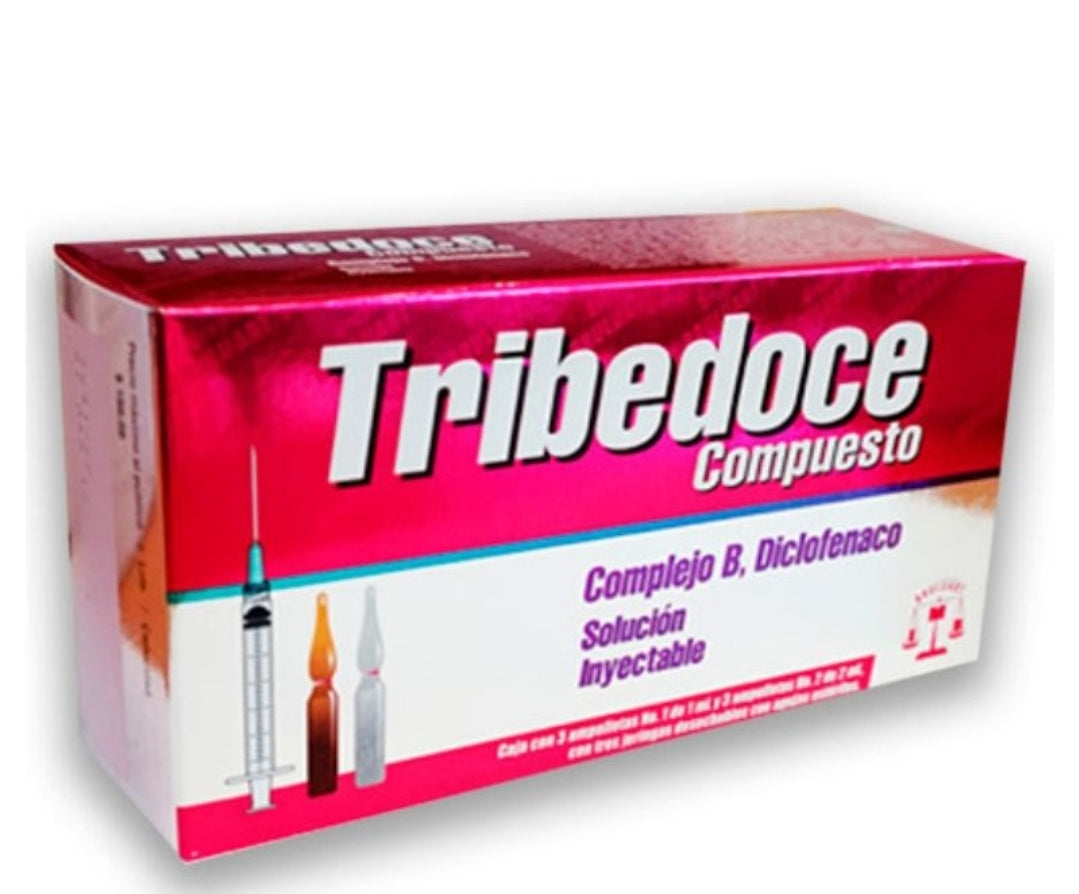 Tribedoce complejo B. 3 unidades Ramirez Health and Beauty Tribedoce complejo B. 3 unidades Ramirez Health and Beauty