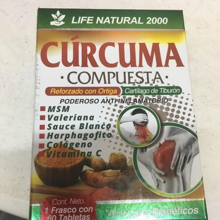 Curcuma compuesta tabletas