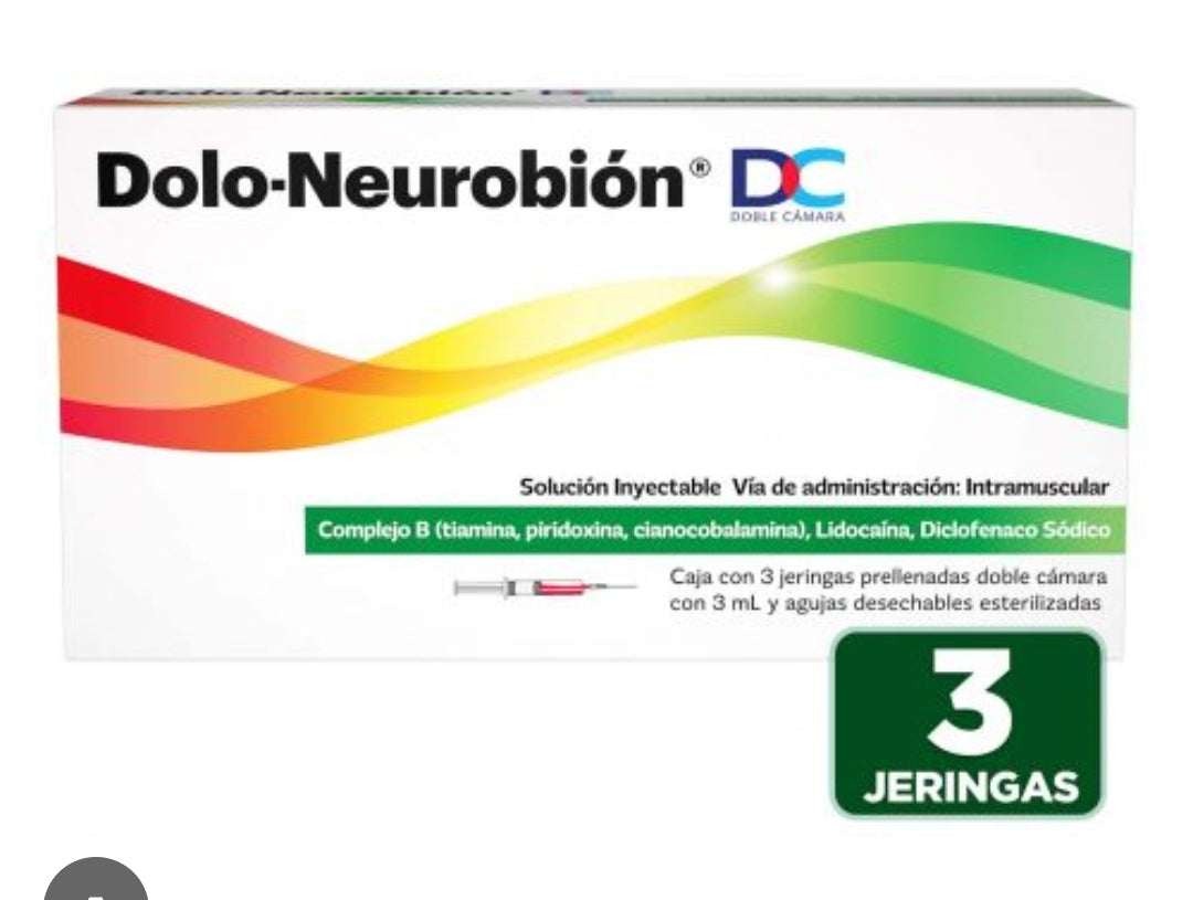 Doloneurobion x 3 unidades