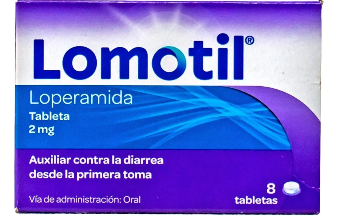 Lomotil 8 tabletas