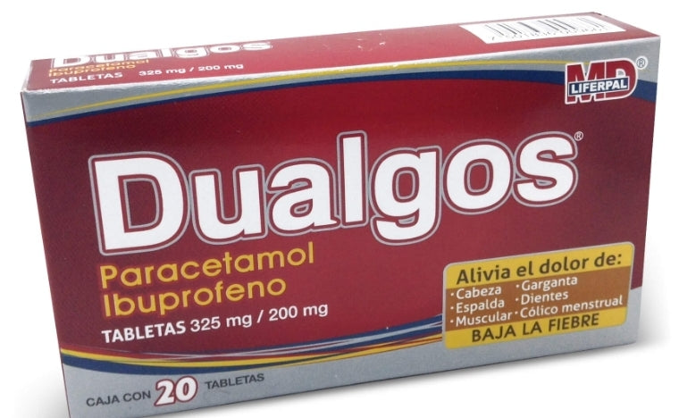 Dualgos 20 tabletas