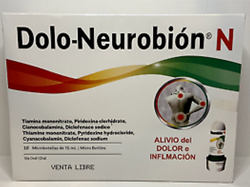 Doloneurobion 10 microbotellas bebibles