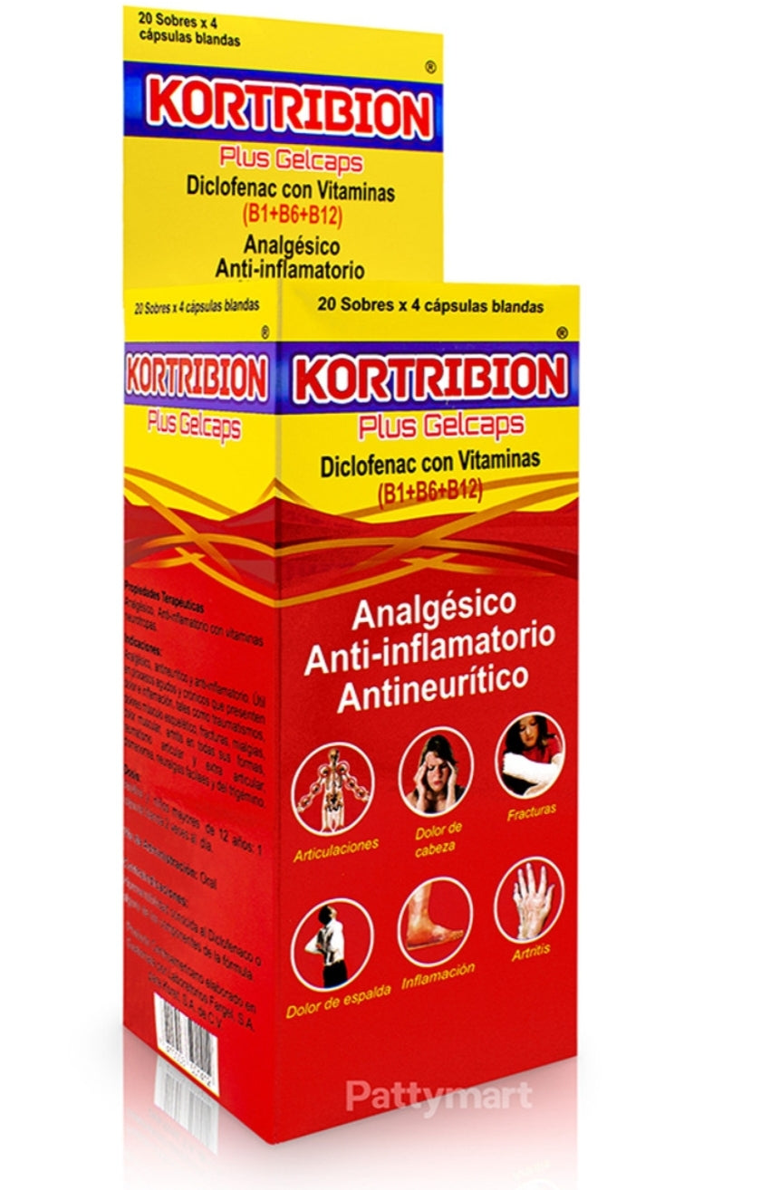 Kortribion Vitaminado 80 capsulas
