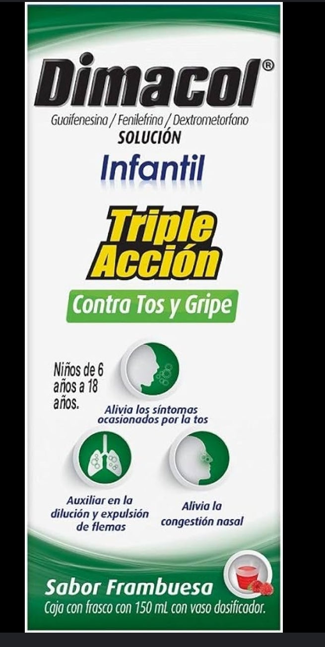 Dimacol jarabe infantil