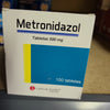 Metronidazol 500mg, 100 tabletas