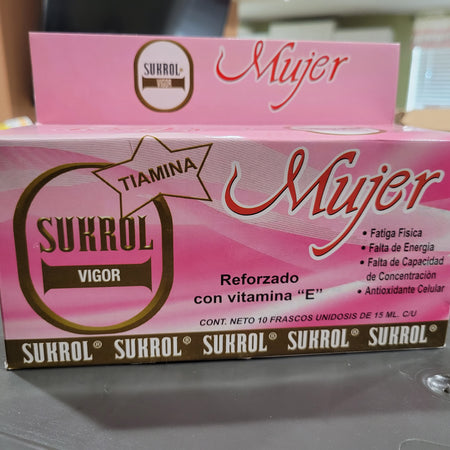 Sukrol mujer 10 microbotellas 15ml