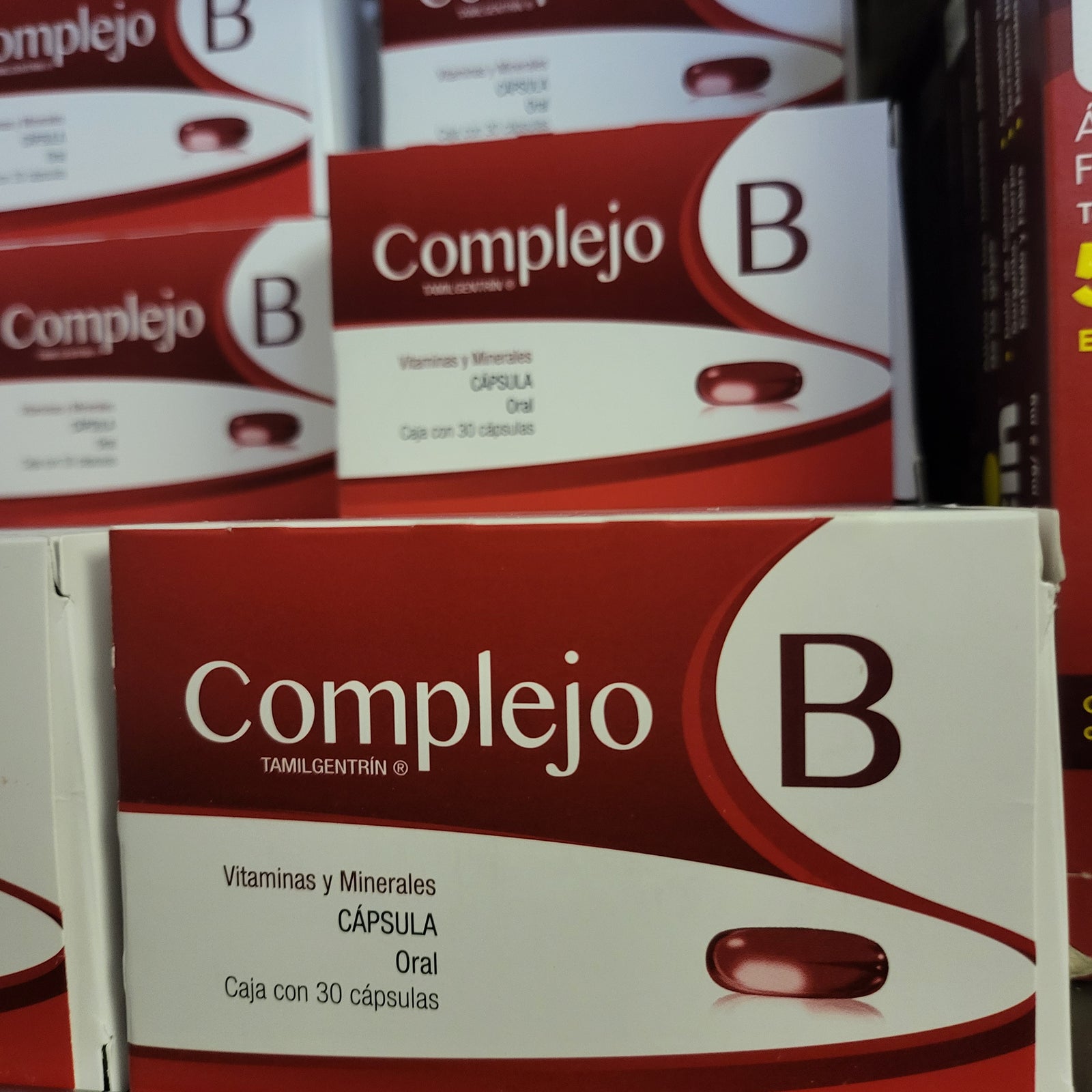 Complejo B, 30 Capsulas – Ramirez Health And Beauty