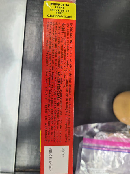 Pulmo Calcio 10 microbotellas 15ml bebible