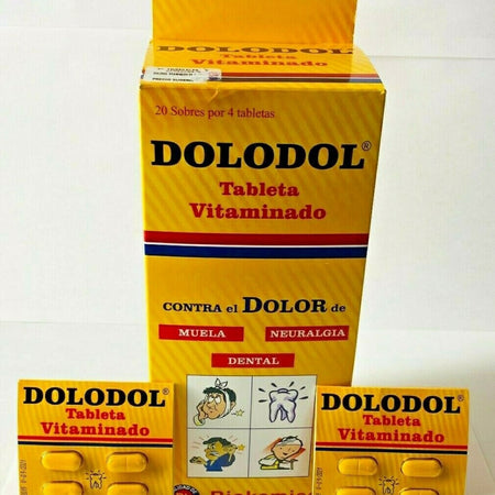 Dolodol Display 80 gel capsulas