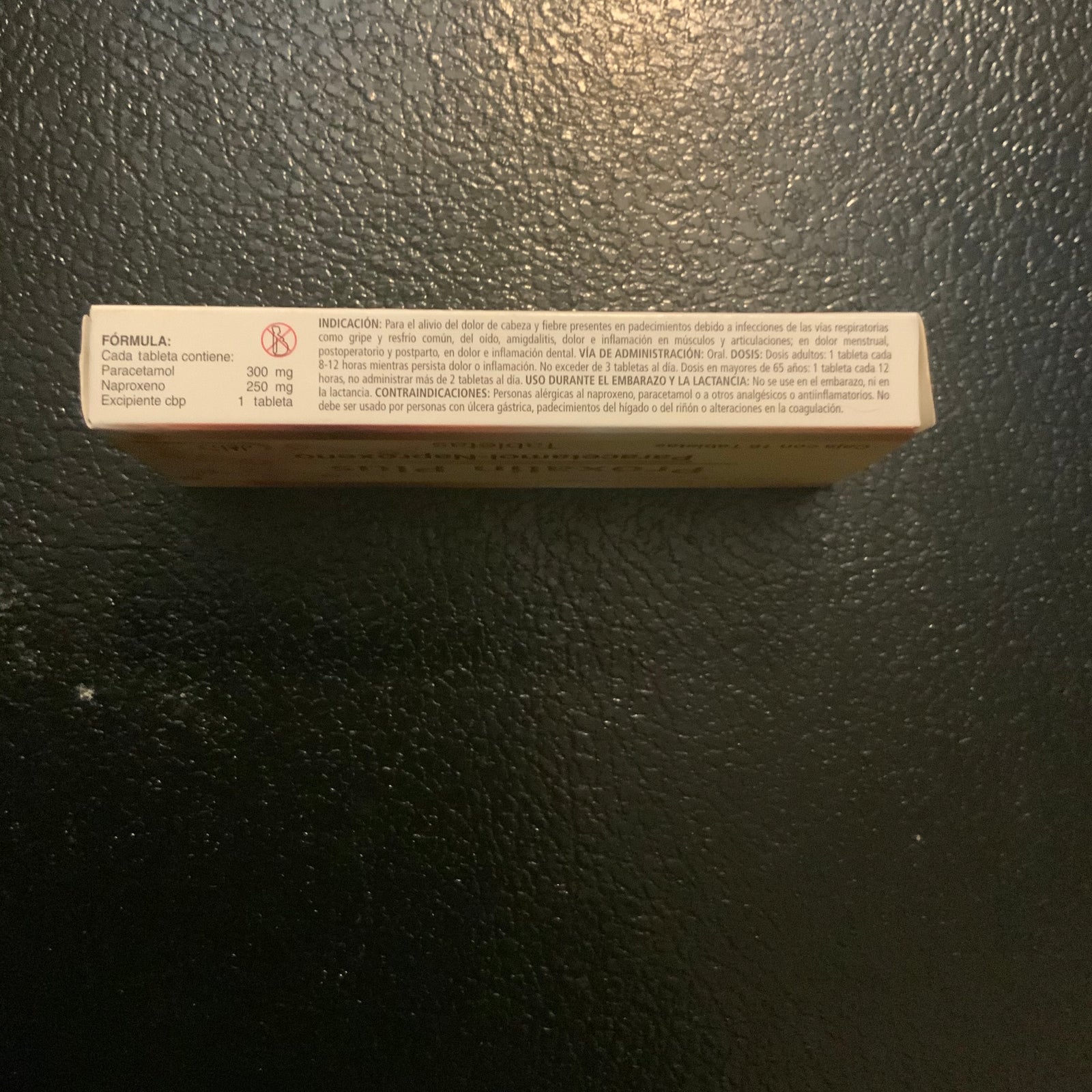 Proxalin  Plus (paracetamol-naproxeno)