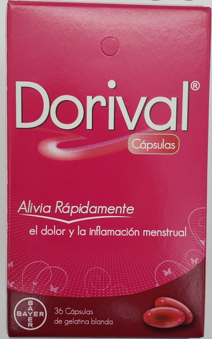 Dorival 36 softgel, , colicos menstrual