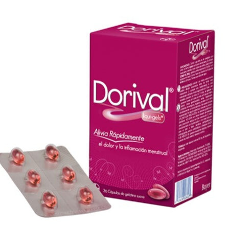 Dorival 36 softgel, , colicos menstrual