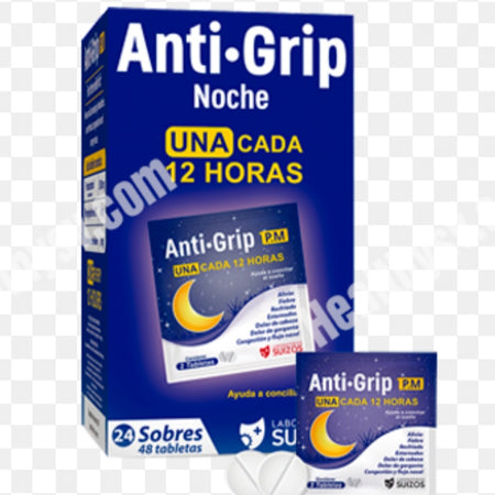 Antigrip pm, 24 sobres x 2 capsulas