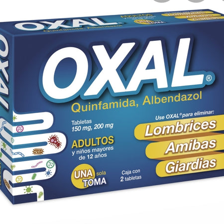 Oxal desparacitante para adultos