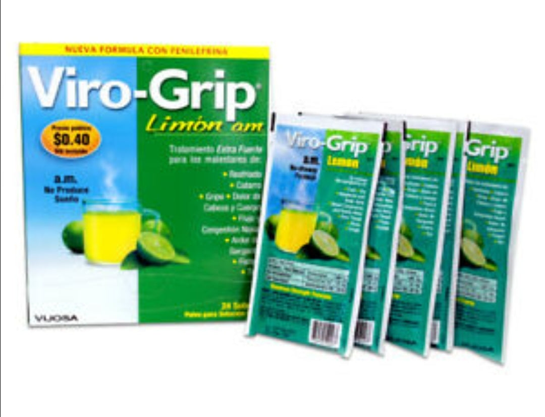 Virogrip te AM 24 sobres granulado