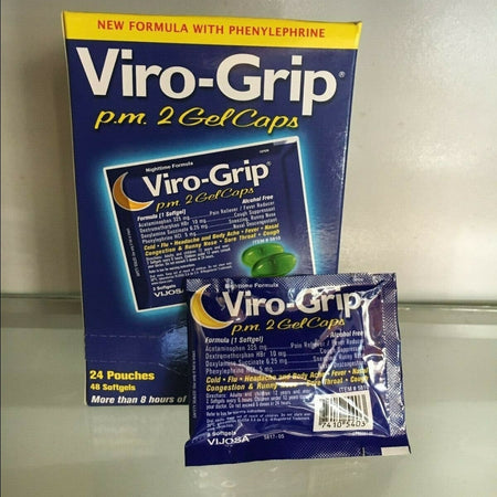 Virogrip pm, 24 sobres x 2 capsulas