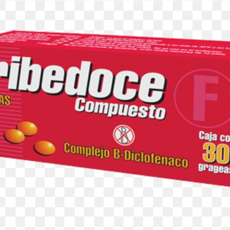Tribedoce compuesto 30 grageas
