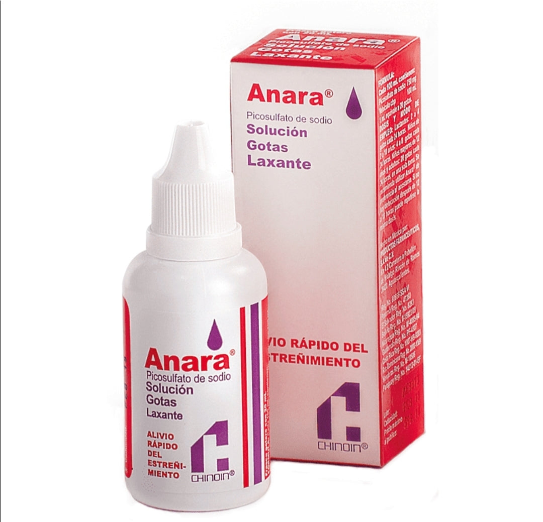 Anara gotas para estrenimiento