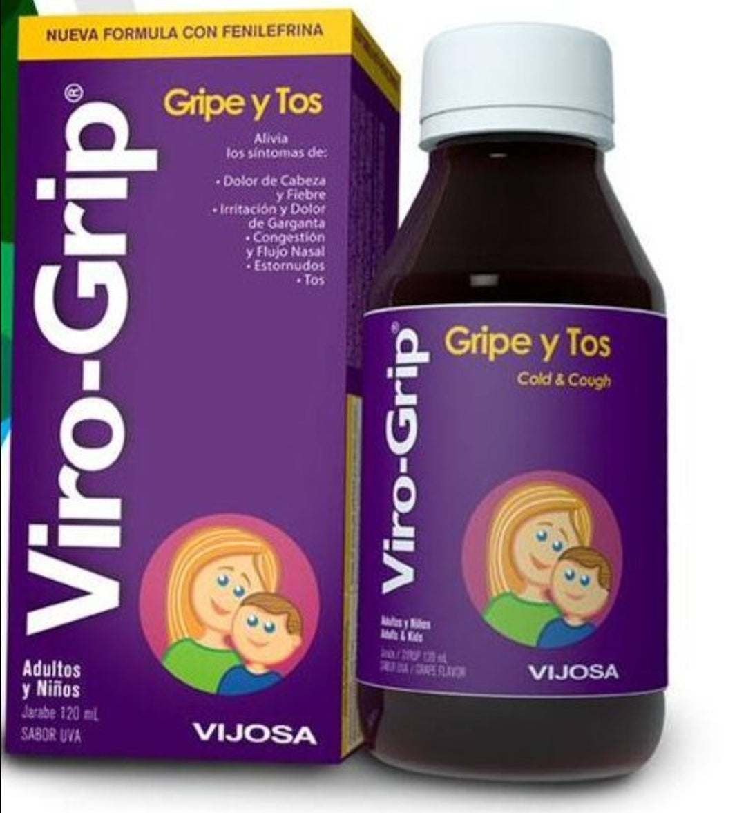 Viro-grip infantil jarabe 120ml