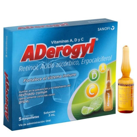 Aderogyl 15, 5 ampules