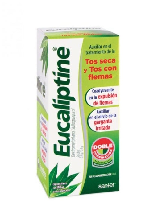 Eucaliptine jarabe, tos, flemas