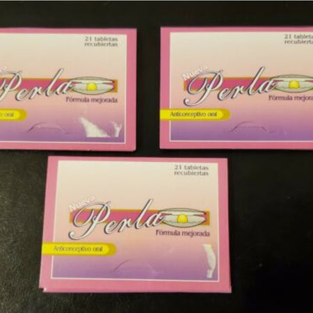 Perla anticonceptiva, 3 cajas para 3 meses