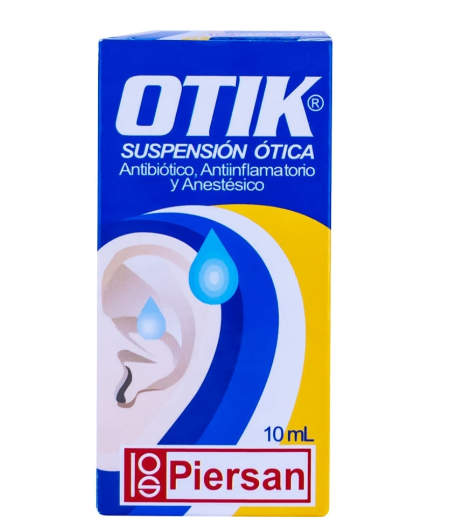 Otik, para dolor, infeccion de oido