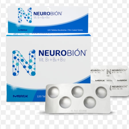 Neurobion display 120 pastillas, complejo B vitaminas