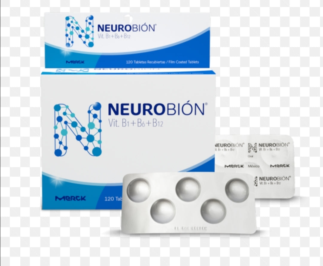 Neurobion display 120 pastillas, complejo B vitaminas
