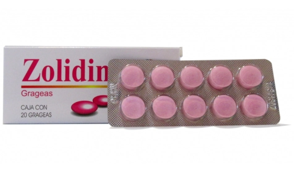 Zolidime 20 grageas,
