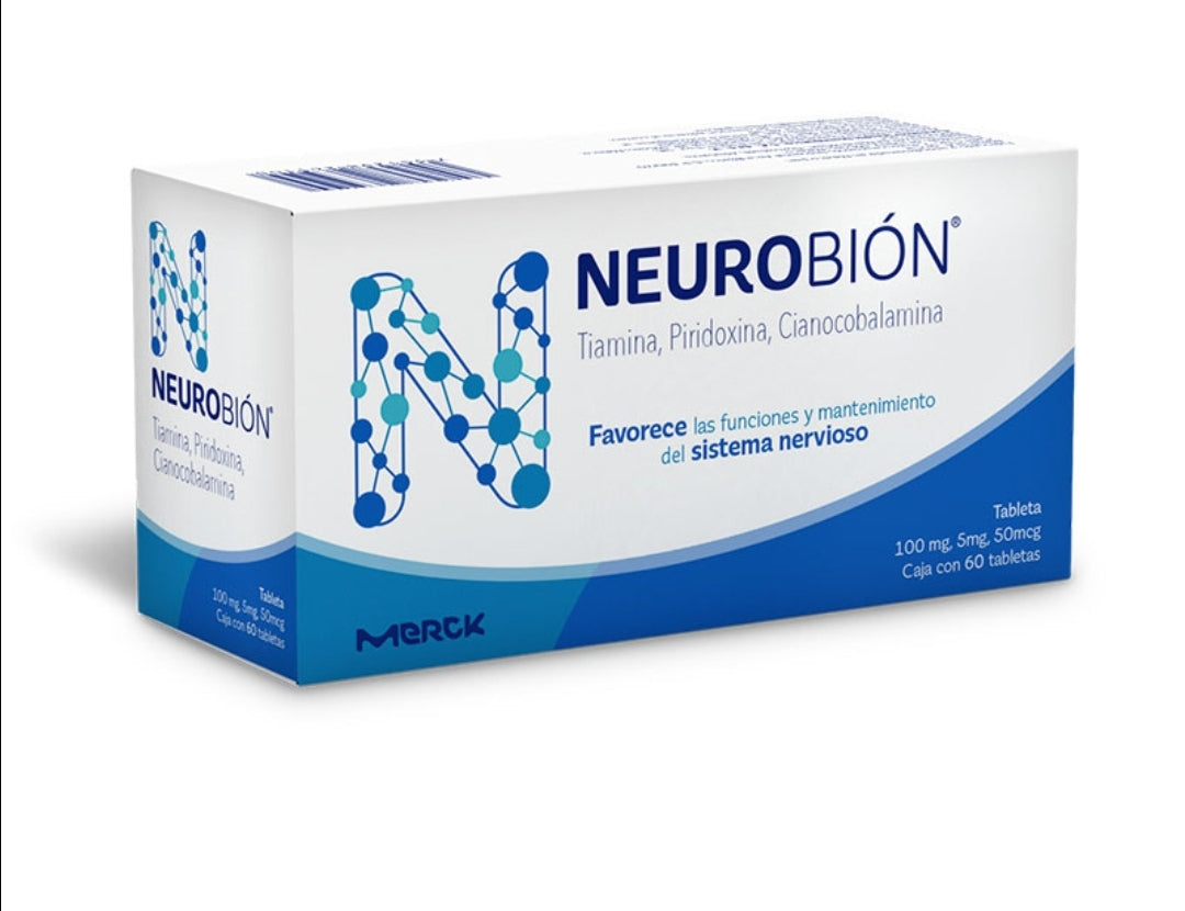 Neurobion 60 capsulas, vitaminas complejo B