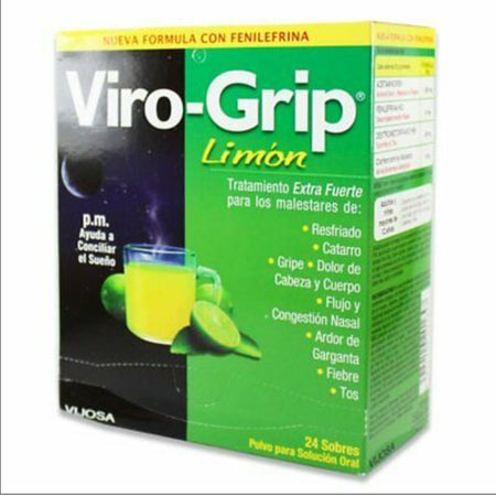 Virogrip te PM 24 sobres granulado