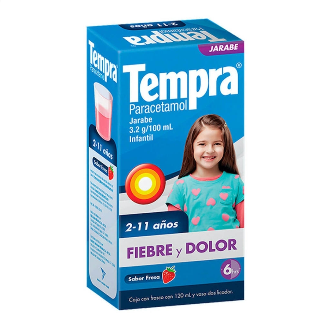 Tempra infantil jarabe