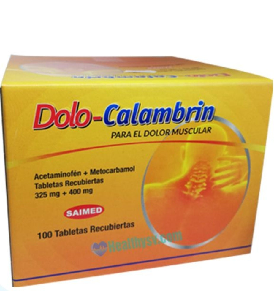 Dolo calmabrin 100 pastillas