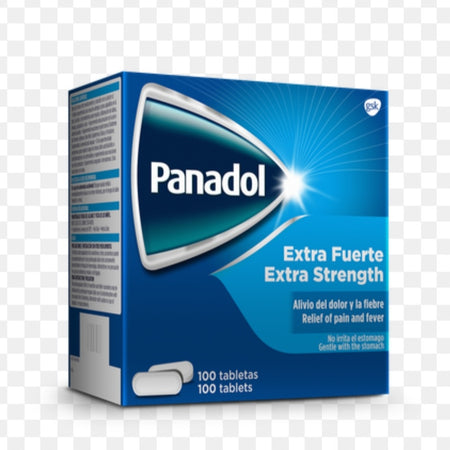 Panadol extra fuerte 100 tabletas