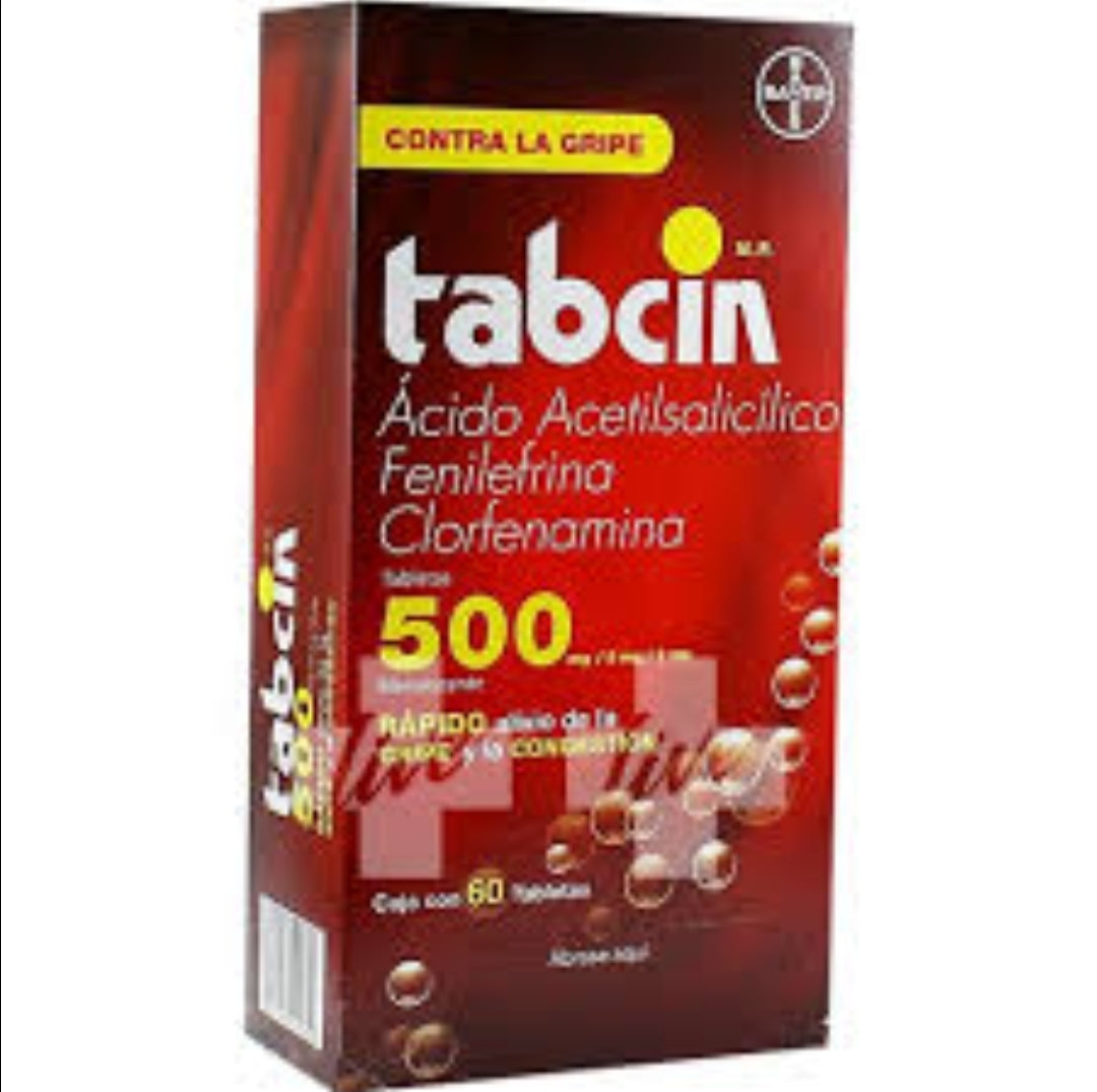 Tabcin 500 60 pastillas eferbecentes