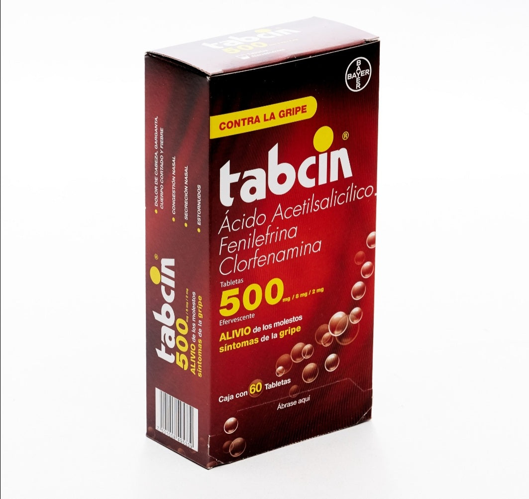 Tabcin 500 60 pastillas eferbecentes