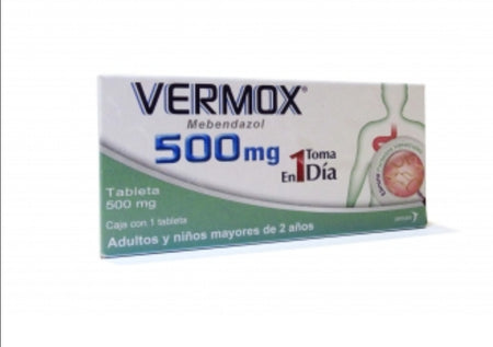 Pastillas Desparasitantes Vermox
