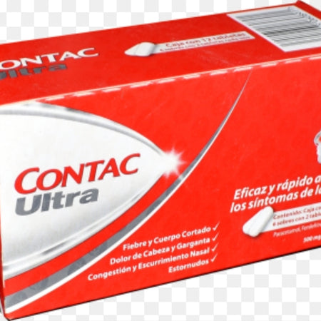 Contac ultra 12 tabletas