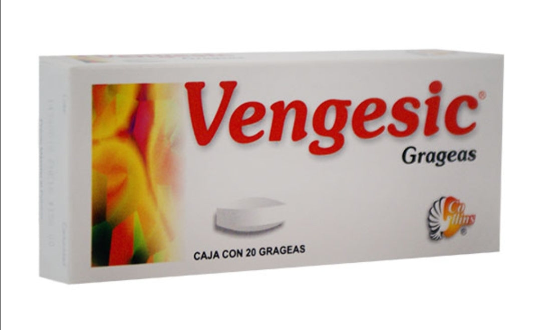 Vengesic 20 tablets