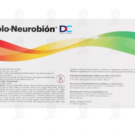 Doloneurobion caja con  3 aplicaciones