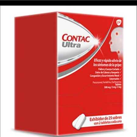 Contac ultra 25 sobres