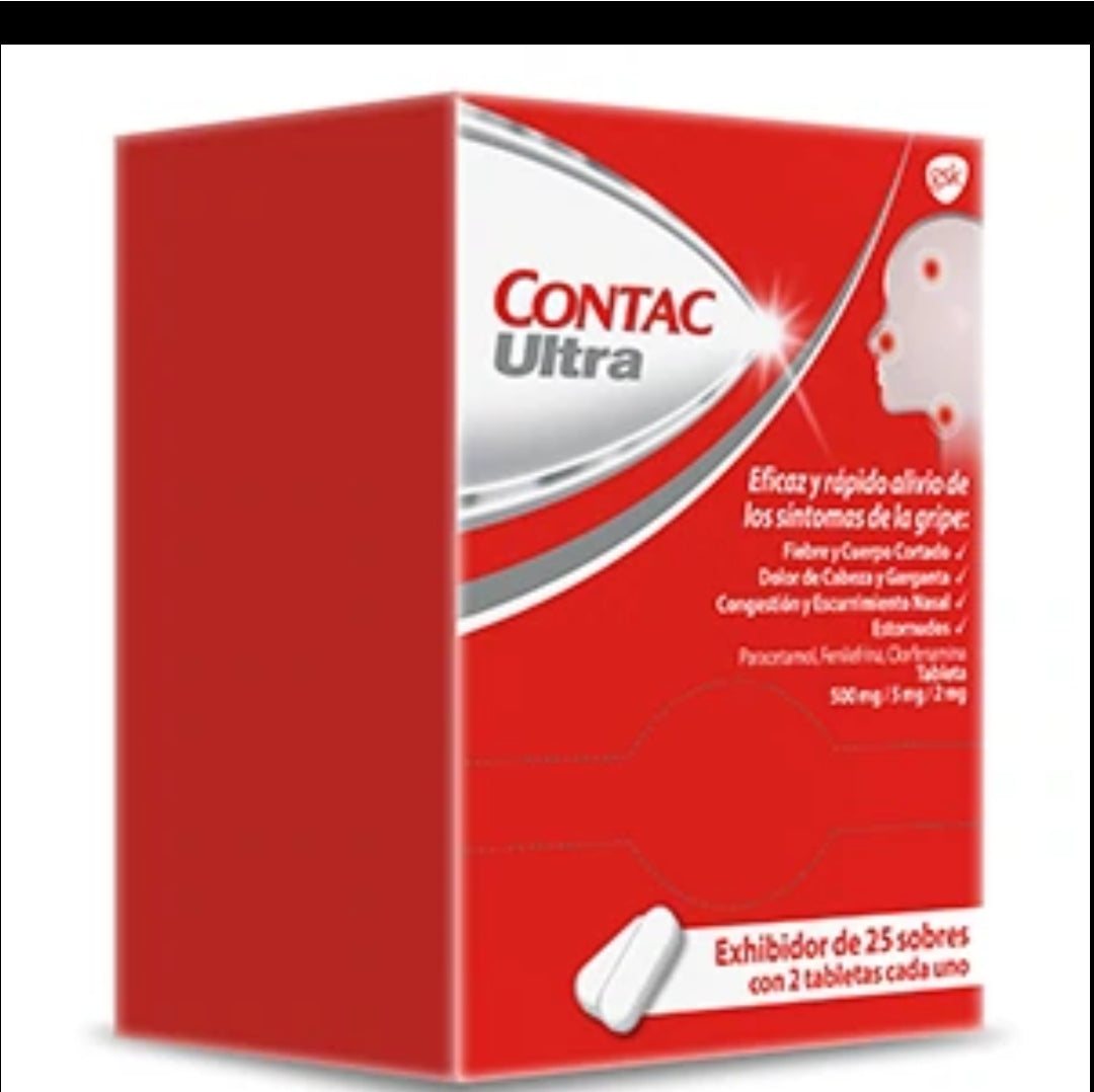Contac ultra 25 sobres